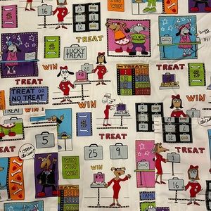 Gently Worn “Deal or no Deal” Veterinary Scrub Top Size Small (fits like Medium)